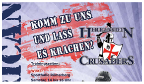 Flyer A4 Crusaders